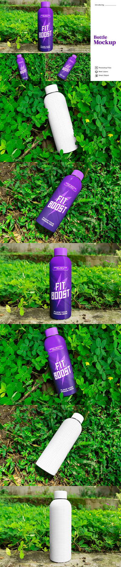 能量饮料瓶模型样机 (PSD)