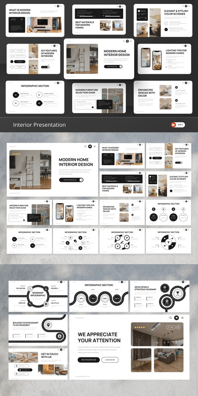 内部演讲PPT模板 (PPTX)