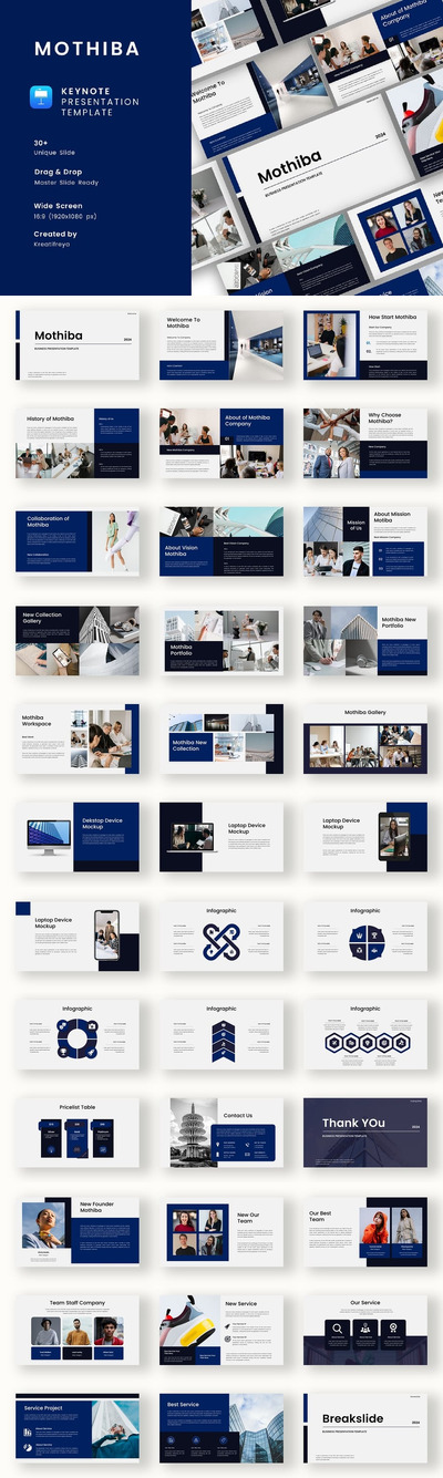 业务主题演讲模板PPT模板 (PPTX)