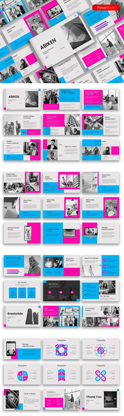 业务介绍PPT模板 (PPTX)