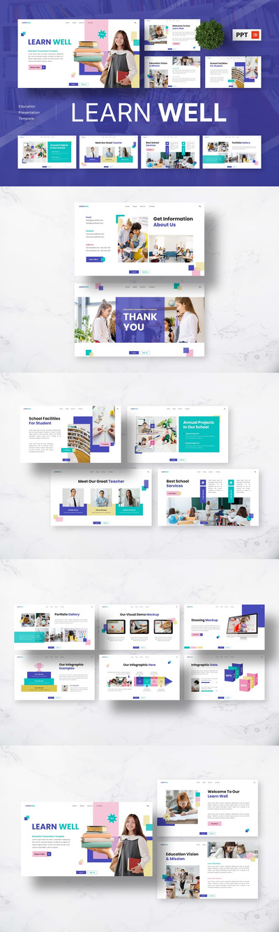 教育PPT模板 (PPTX)