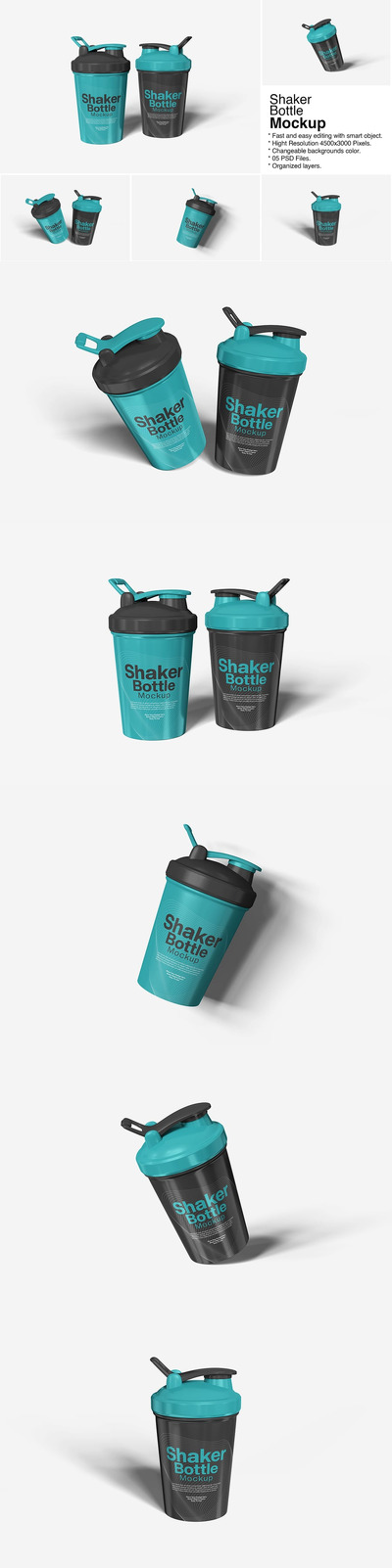 振动瓶水瓶模型样机 (PSD)