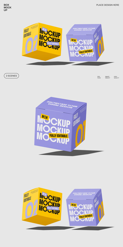 盒子模型样机 (PSD,PDF)