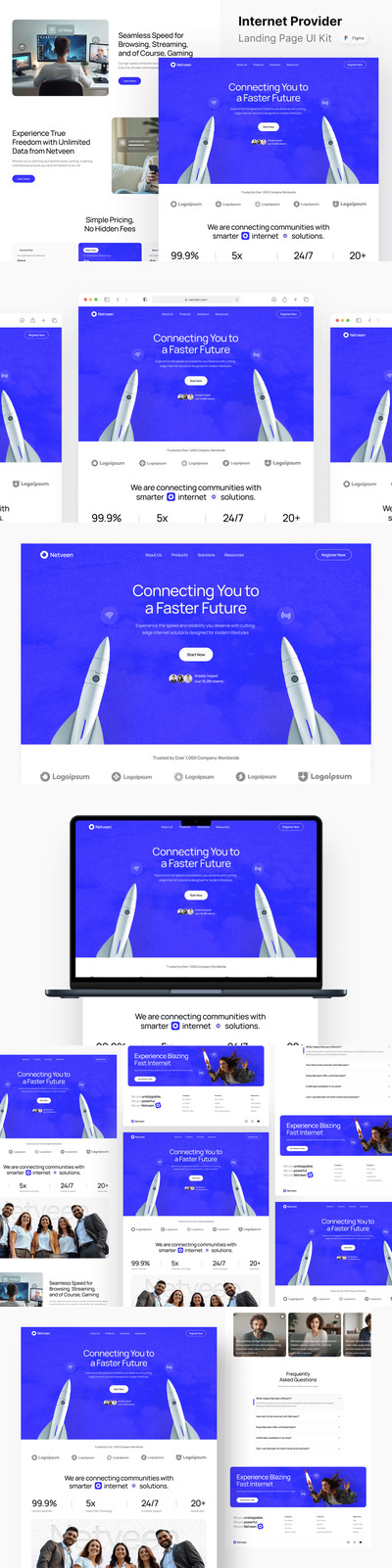 互联网服务提供着陆页 (FIG)
