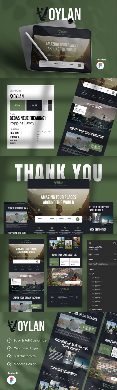 旅行旅行着陆页 (FIG)