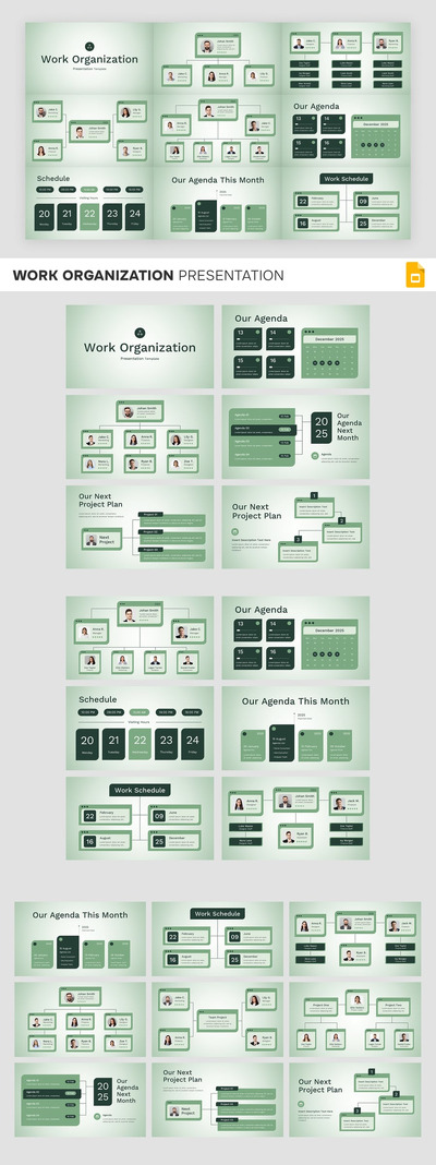工作组织PPT模板 (PPTX)