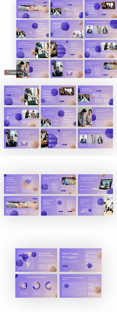 企业产品发布PPT模板 (PPTX)