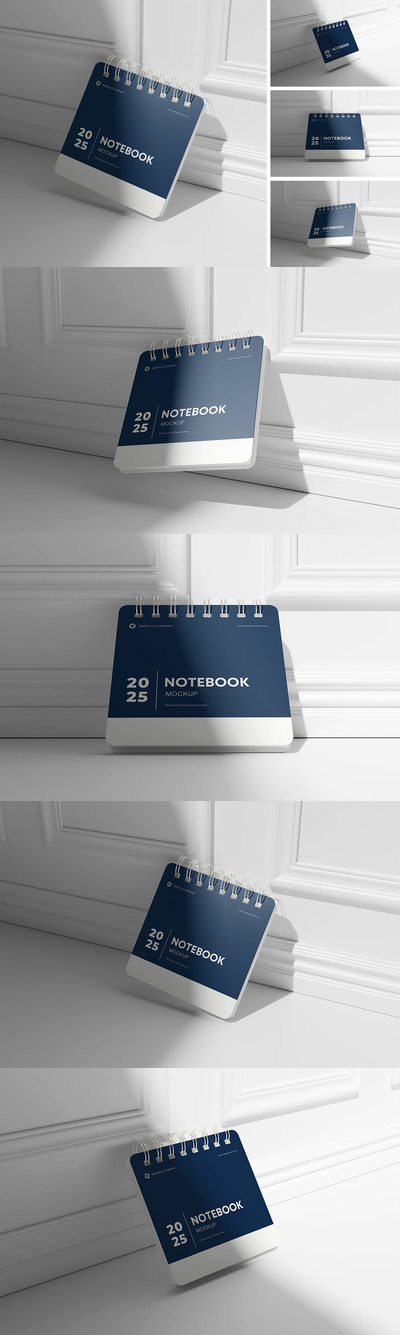 笔记本平方模型样机 (PSD,PDF)