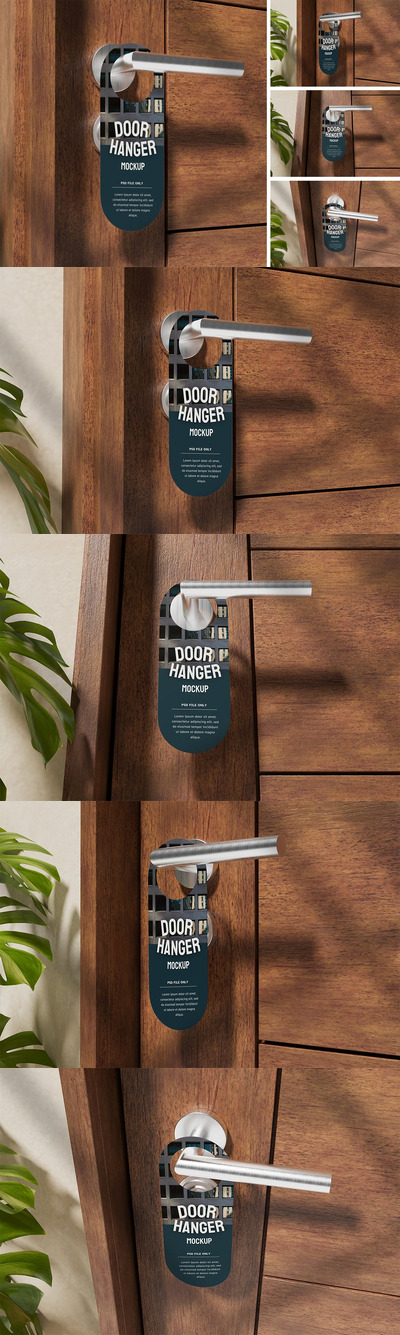 门牌模型样机 (PSD,PDF)