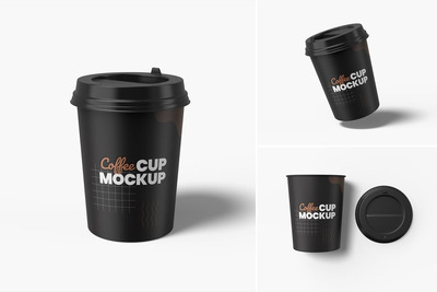 咖啡杯模型样机 (PDF,PSD)