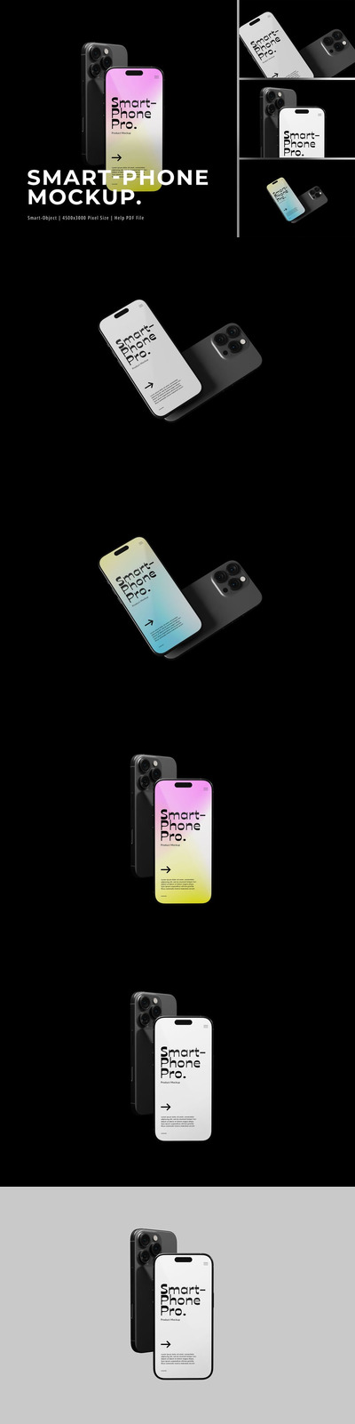iPhone（2025）Ver.12-模型手机样机 (PSD,PDF)