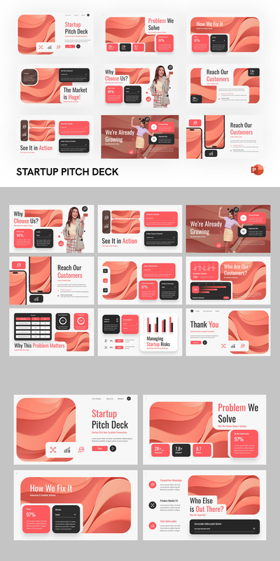 投资计划商业计划PPT模板 (PPTX)