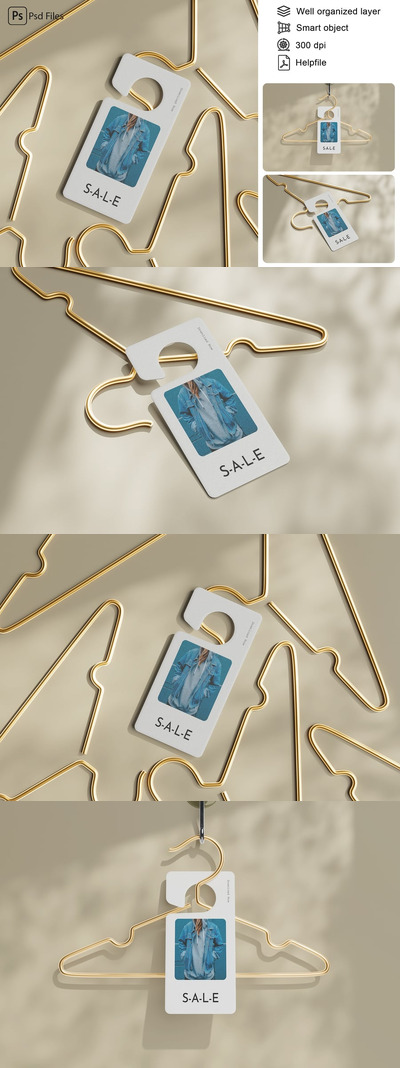 门衣架模型样机 (PDF,PSD)