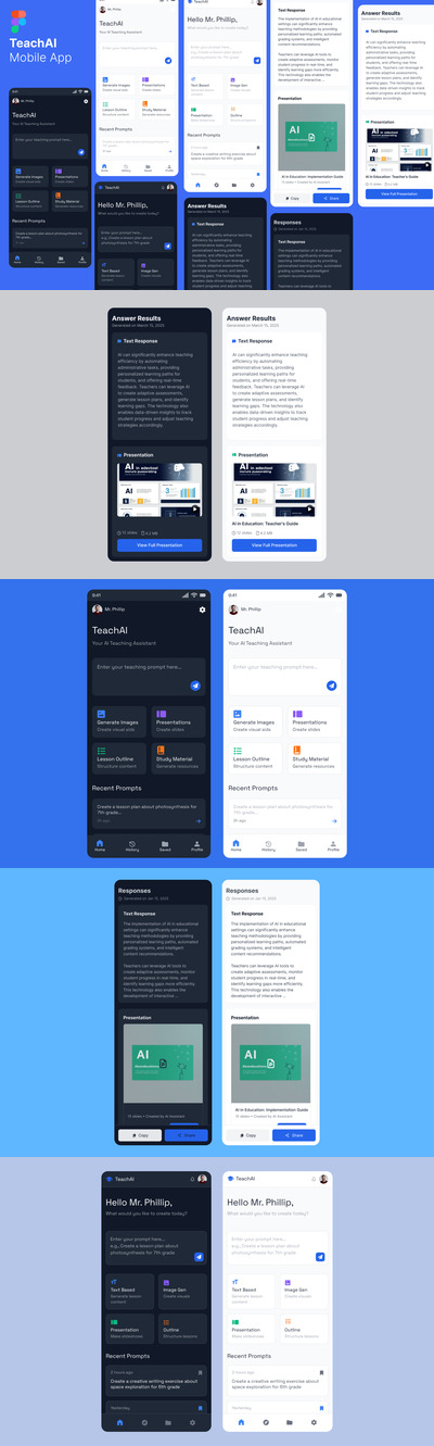 生成式AI工具APP UI KIT (FIG)