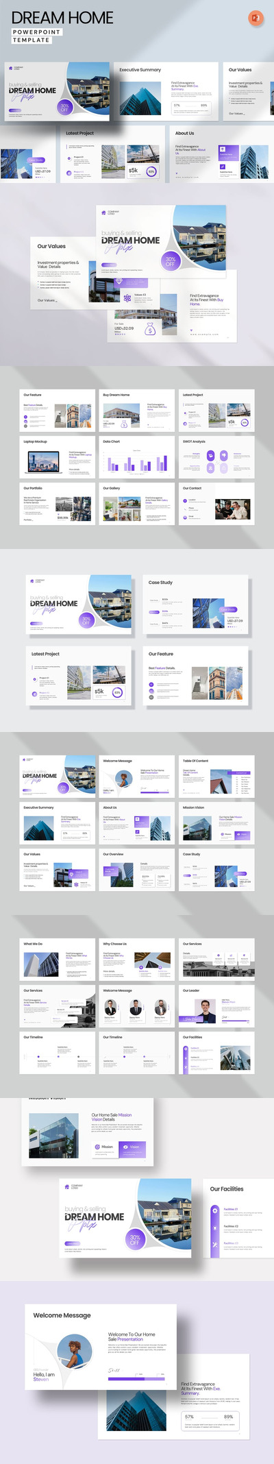 梦想之家（房地产）PPT模板