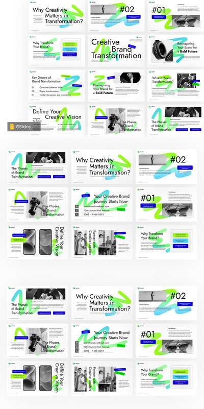 业务转型PPT模板 (PPTX)