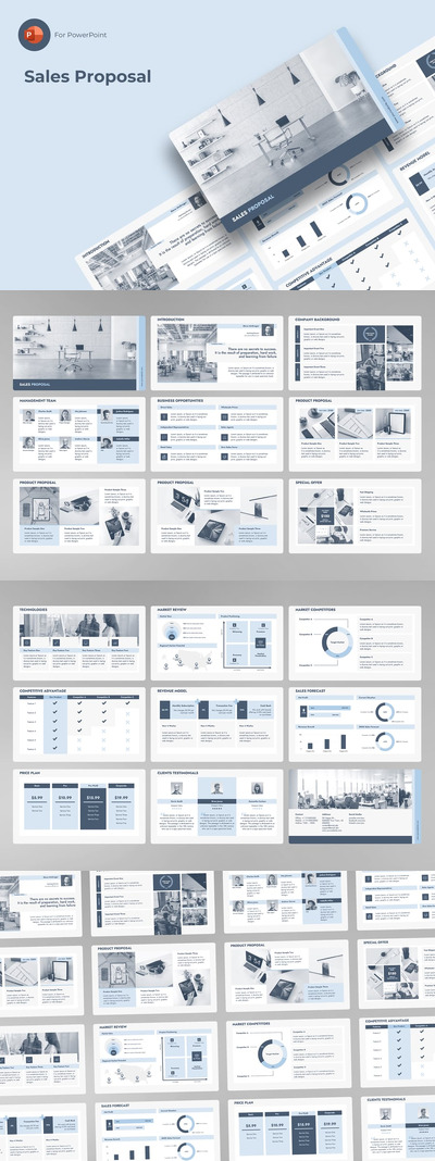 销售建议PPT模板 (PPTX)