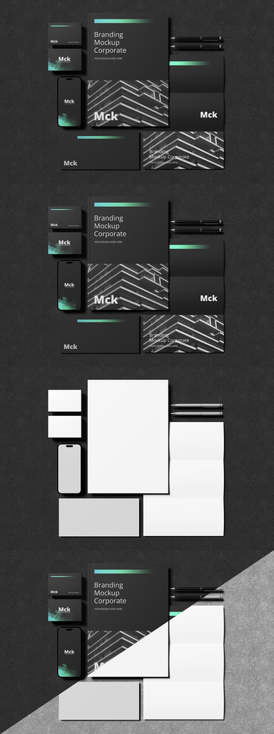 品牌模型样机 (PSD)