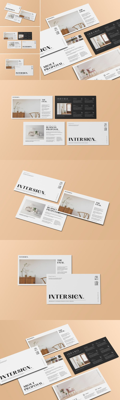 PPT设计展示模型样机 (PSD,PDF)