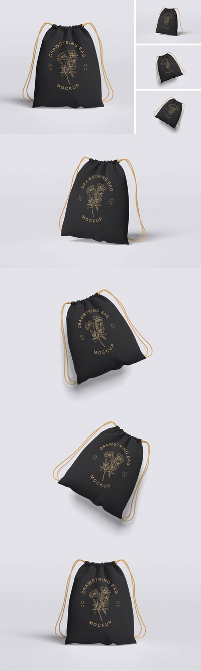 牵引袋模型样机 (PNG,PDF)