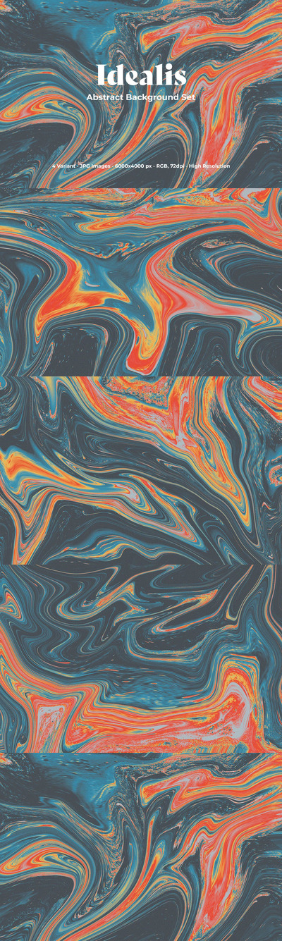 抽象背景集图案 (JPG)