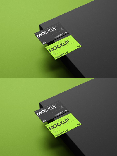 现代名片模型样机 (PSD)