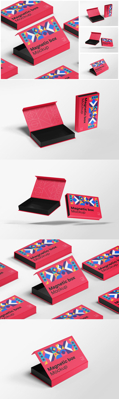 磁性包装盒模型 (PSD)