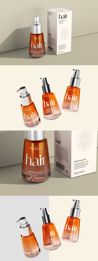 发油瓶模型样机 (PSD)