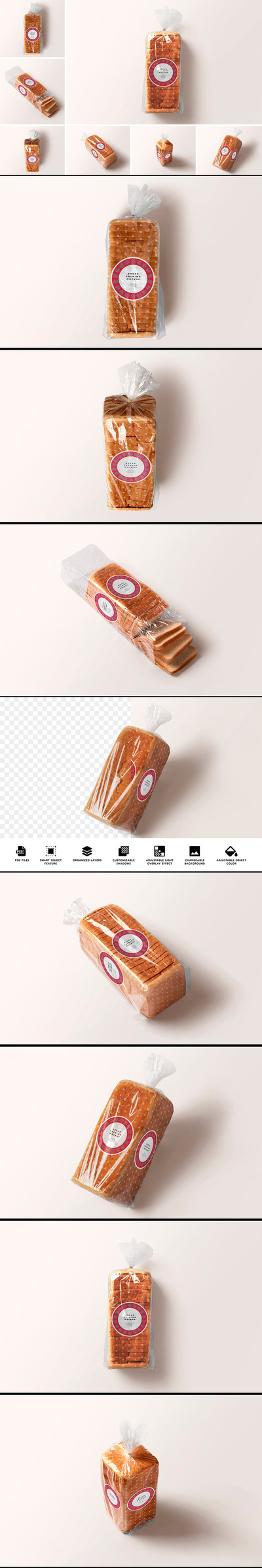 面包模型样机 (PSD)