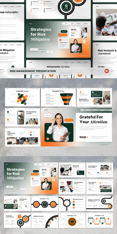 风险管理 PPT模板 (PPTX)