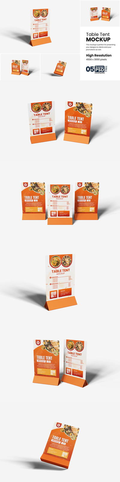 表帐篷模型样机 (PSD)