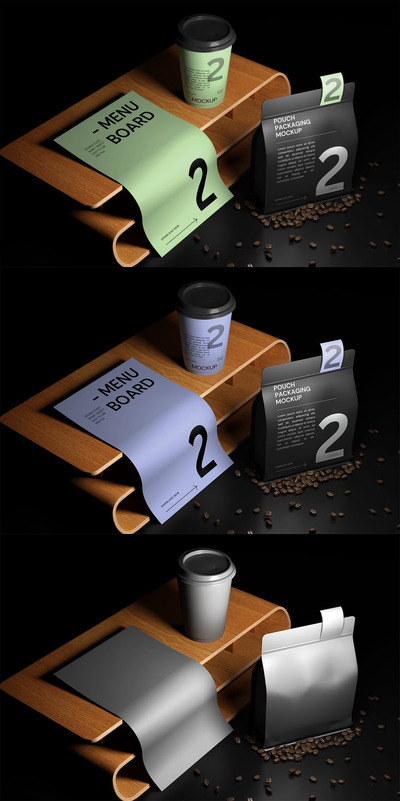 咖啡套模型样机 (PSD)