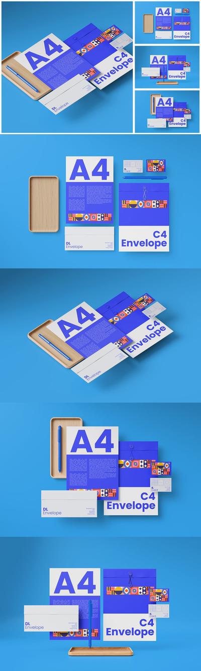 文具VI模型样机 (PSD)