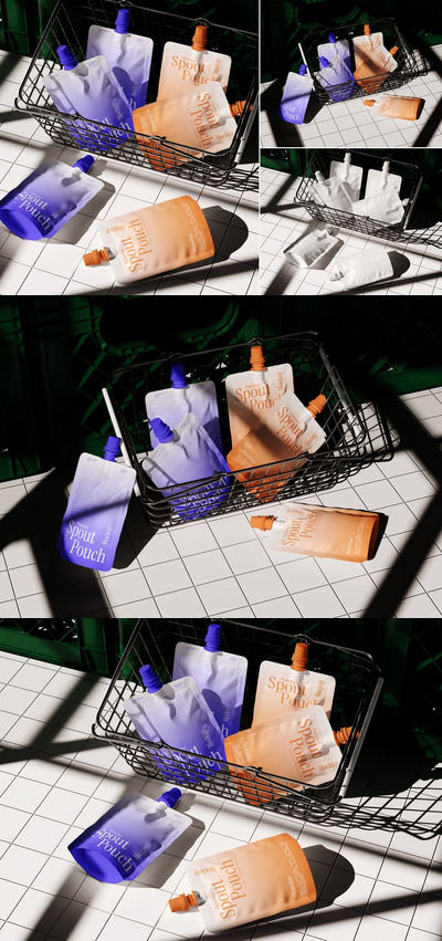 喷嘴小袋模型样机 (PSD)