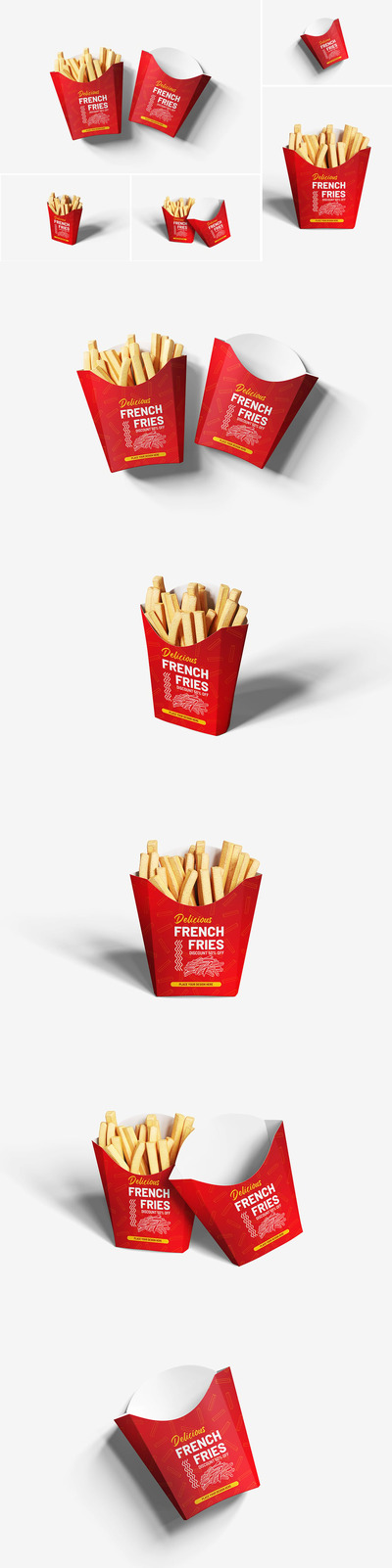 炸薯条模型样机 (PSD)