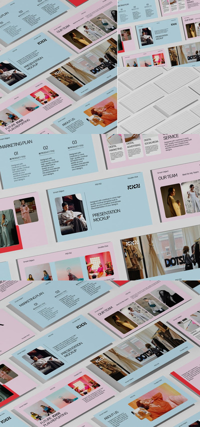 PPT设计展示模型样机 (PSD)