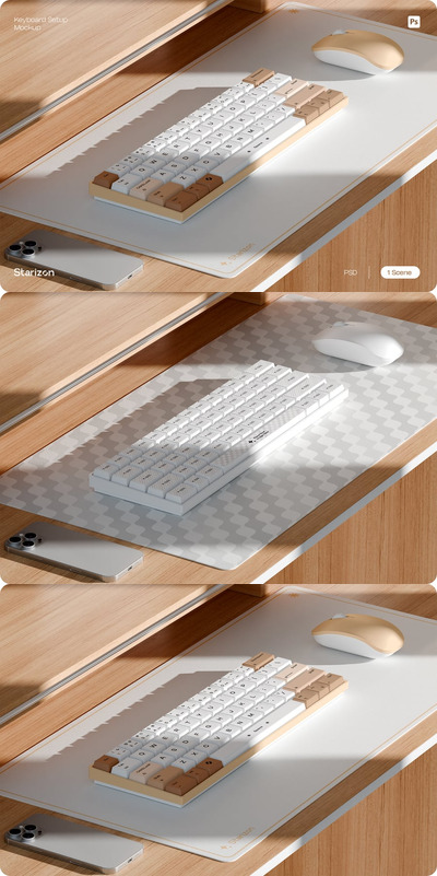 键盘设置模型•001样机 (PSD)