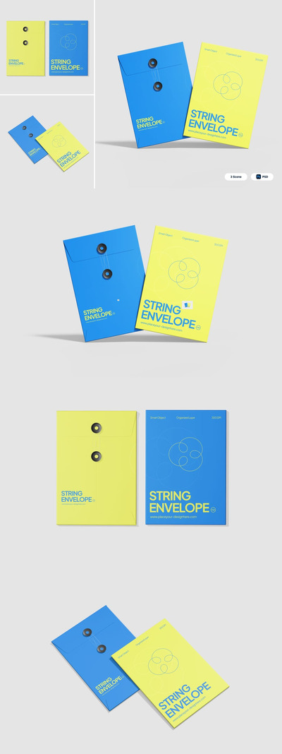 信封模型样机 (PSD)