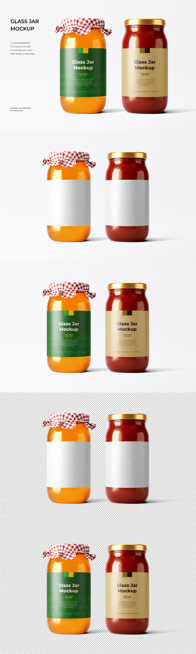 玻璃罐模型样机 (PSD)