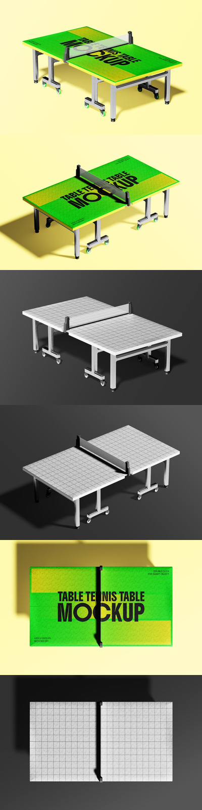 乒乓球台模型样机 (PSD)