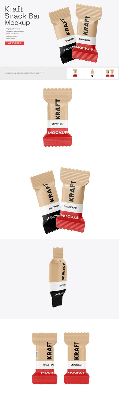 卡夫小吃吧模型样机 (PSD)