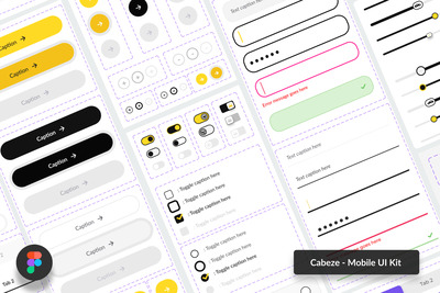 UI设计组件 APP UI KIT (FIG)