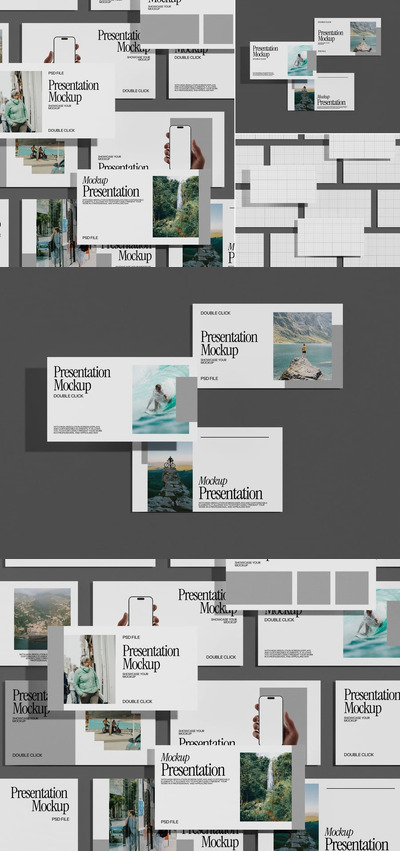 PPT设计展示模型样机 (PSD)