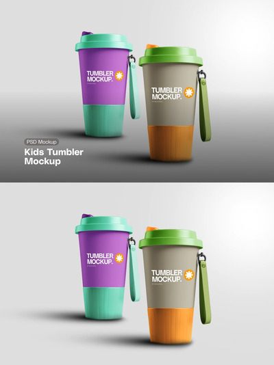 孩子们不倒翁杯子- 模型样机 (PSD)