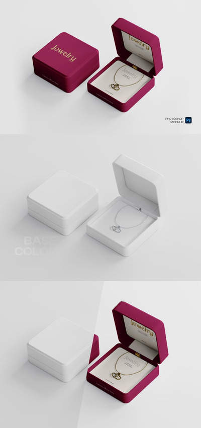 珠宝盒模型样机 (PSD)