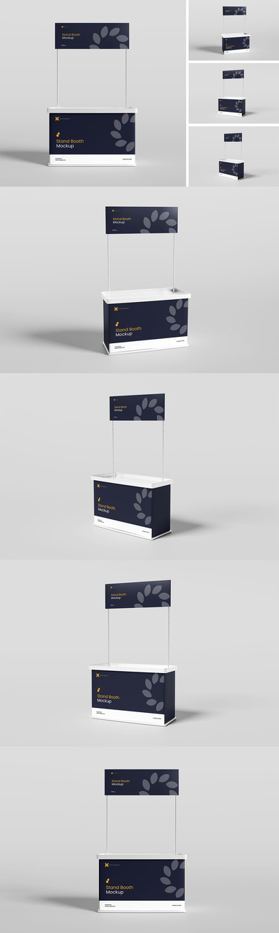 展位模型样机 (PSD,PDF)