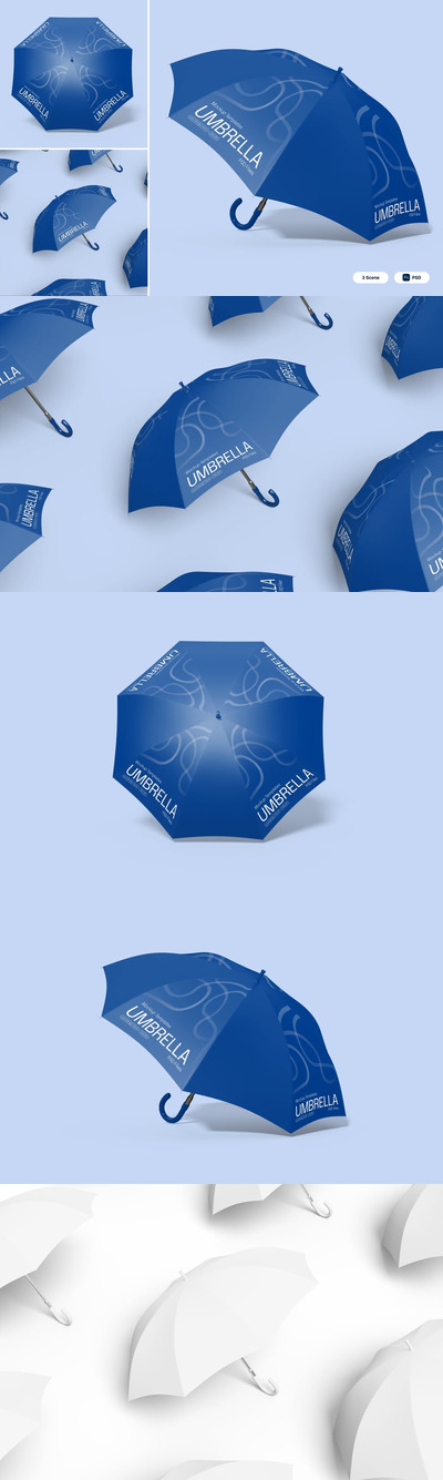 雨伞模型样机 (PSD)