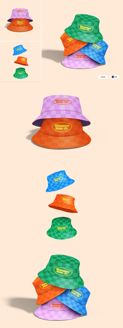 水桶帽模型样机 (PSD)