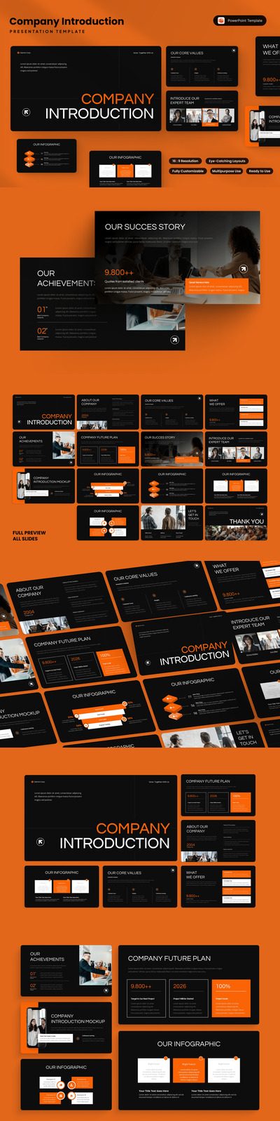 公司简介PPT模板 (PPTX)