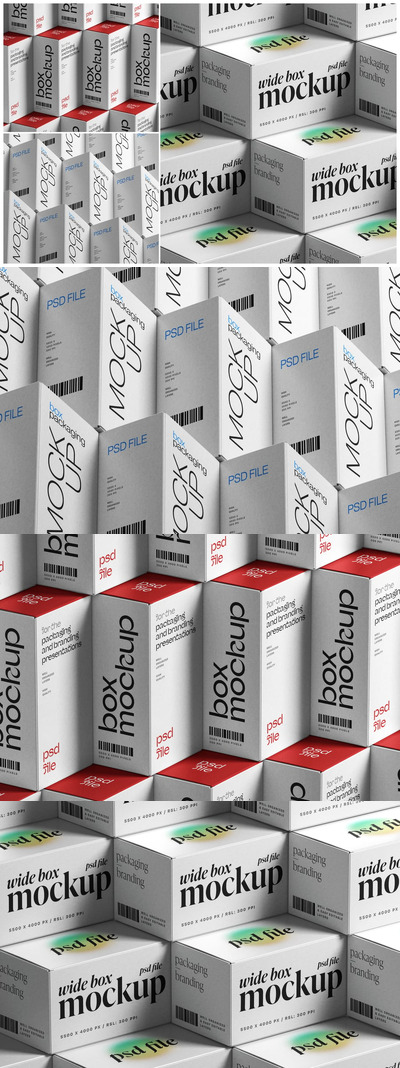 等距堆叠盒包装模型集样机 (PSD)